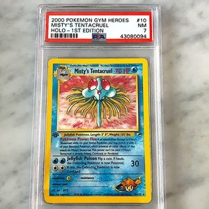 2000 Misty’s Tentacruel Holo 1st Edition PSA7 #10